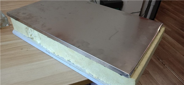 304雙面不銹鋼聚氨酯保溫冷庫板